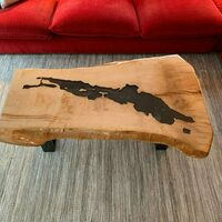 River table - Custom coffee table - Photo (149017)