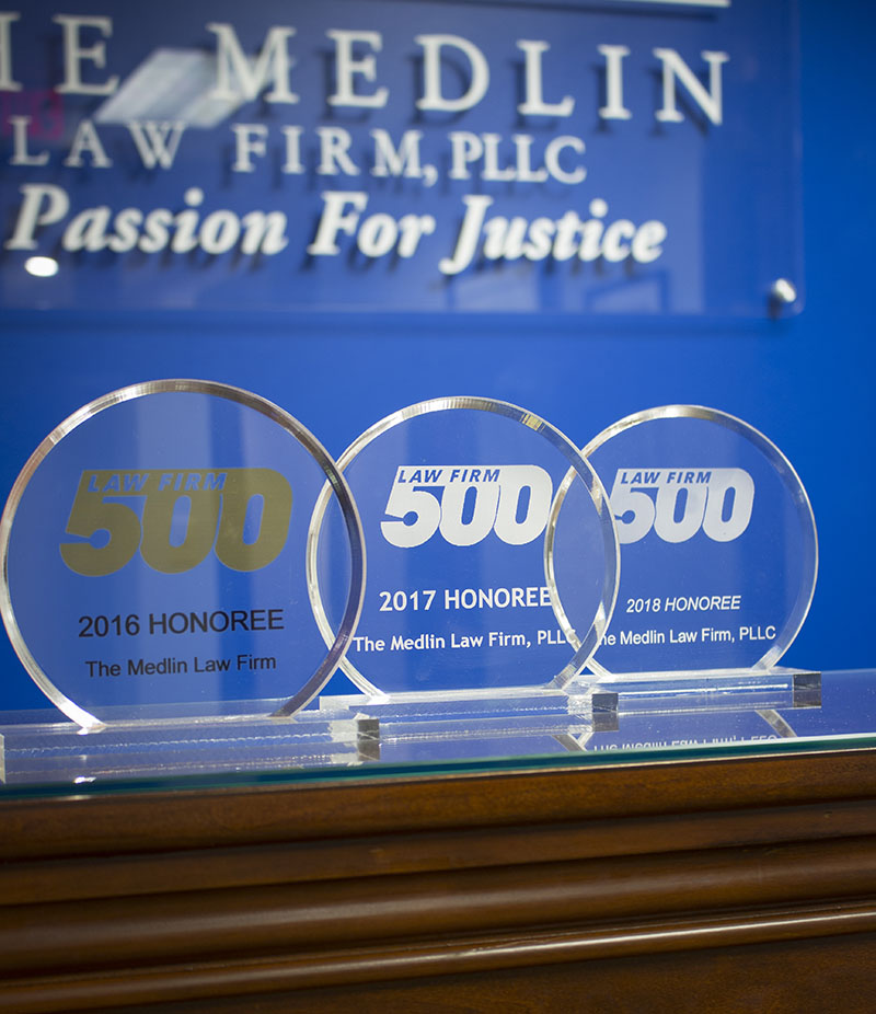 Fort Worth Criminal Attorneys Awarded Law Firm 500 2016-2018			 - Photos of Our Business -  The Medlin Law Firm