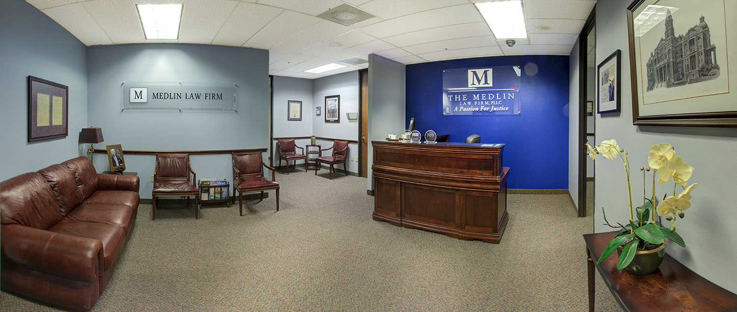 Front Reception Of The Medlin Law Firm In Fort Worth			 - Photos of Our Business -  The Medlin Law Firm