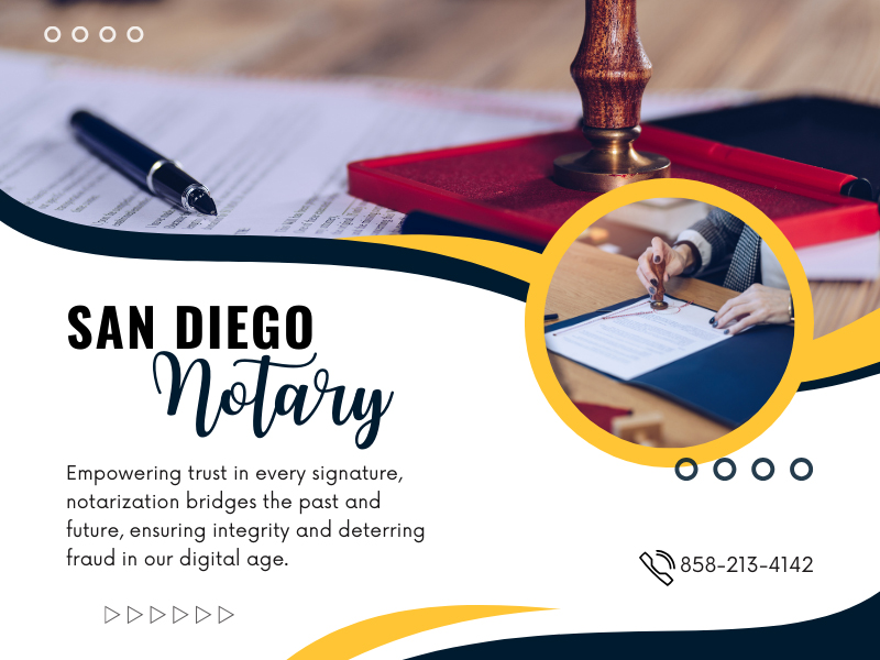 San Diego Notary - Photos of Our Business -  San Diego Instant Mobile Notary