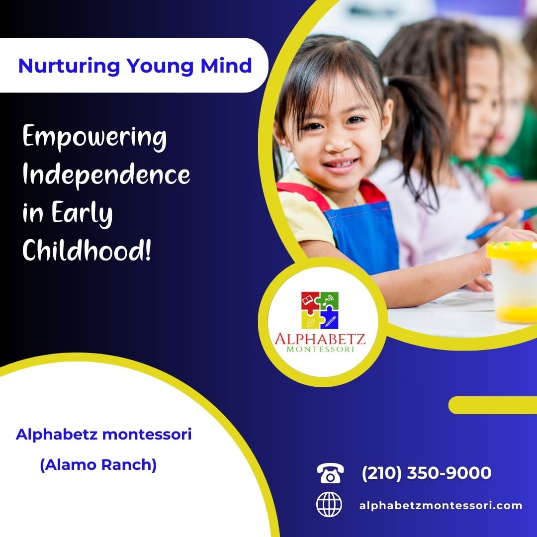 In our Early Childhood Program,we believe in nurturing more than just young minds-we foster independence.
From the first steps to confident strides,we - Alphabetz -  Alphabetz Montessori
