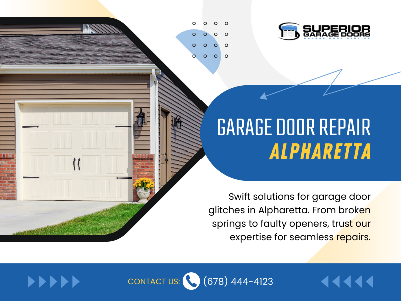 Garage Door Repair Alpharetta - Gallery -  Superior Garage Doors