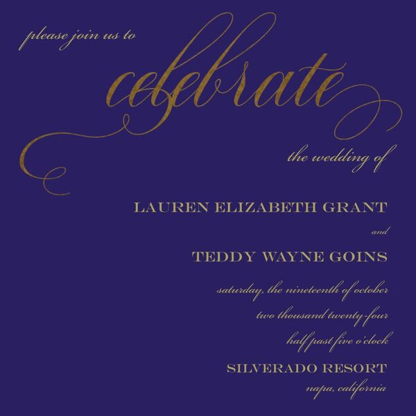 Portfolio - Blue Agate Invitations - Photo (191443)