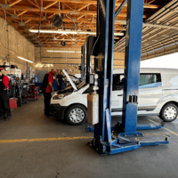 Car Service Interior Area