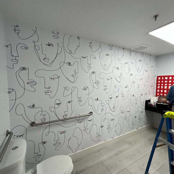 wallpaper contractor - Portfolio -  Wallpaper Installation by Alex