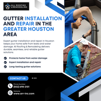 Gutter Installation and Repair in the Greater Houston Area - All Roofing