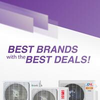 Clearance ductless mini split AC systems on sale in 2026 – MiniSplitsforLess