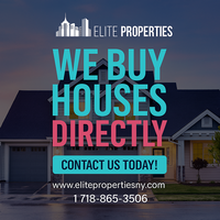 We buy houses directly